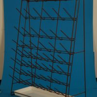 Žičana-plastificirana tabla za sušenje lab.stakla sa tacnom, VM