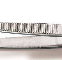 Pinceta laboratorijska, zaobljena-ravna, dužine 12,5 cm, MYA